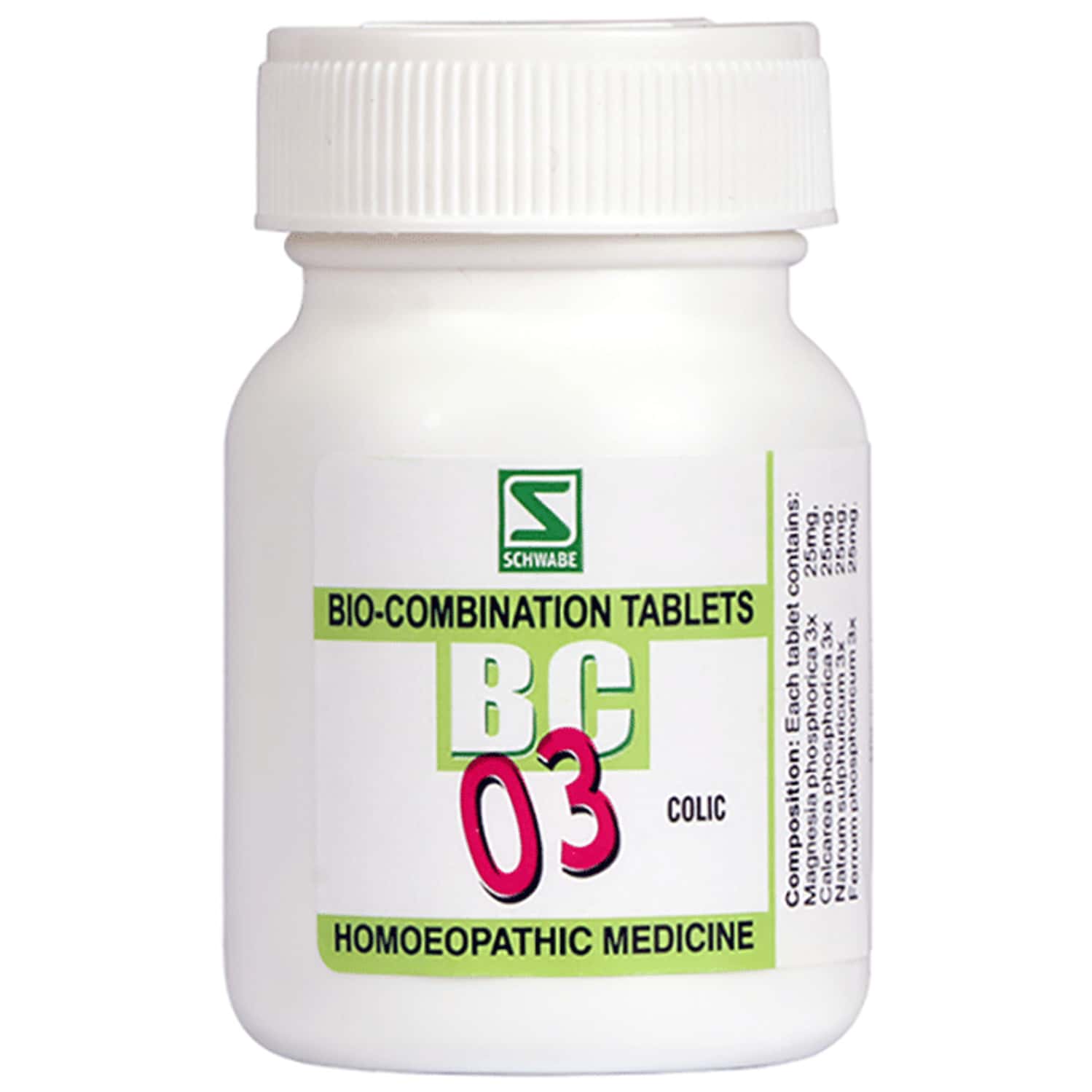 Dr. Willmar Schwabe India Bio-combination 03 (bc 03) Tablet 20 No's