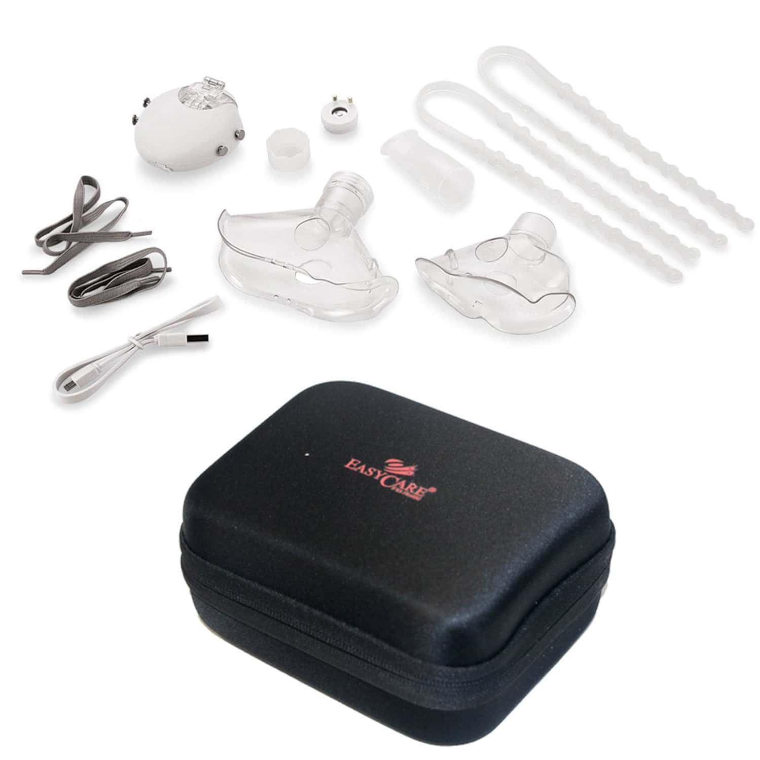 Easycare (German Tech.) Mask Mesh Nebulizer Perfect All Ages (Adults & Child Mask) - Ec7110