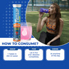 Fast&Up Reload (20 Litres) Low Sugar Energy Drink - 80 Effervescent Tablets - Berry Flavour