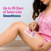 Veet Professional Sensitive Skin 8 Pre Coated Wax Strips & 2 Perfect Finishing Wipes