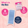 Veet Professional Sensitive Skin 8 Pre Coated Wax Strips & 2 Perfect Finishing Wipes