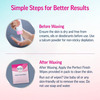 Veet Professional Sensitive Skin 8 Pre Coated Wax Strips & 2 Perfect Finishing Wipes