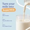 Gritzo Supermilk Overall Growth (2 - 6y Boy & Girl) | 6g Protein Powder (Creamy Vanilla | 200g)