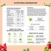 Vegan Greens Apple Cider Vinegar With Garcinina, Pomegrate, Green Tea, Vit B6 100 Effer, Lemonginger