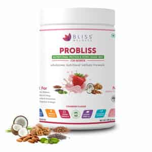 Probliss Women Nutritional Protein And Herbs | High Concentration Of Protein - 500g Stawberry