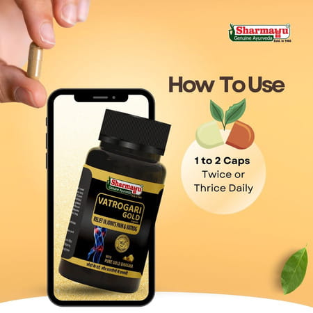 Sharmayu Vatrogari Gold Capsule - 30n