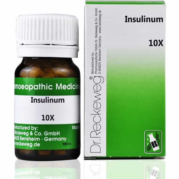 Dr. Reckeweg Insulinum 10X Tablets (20 G) Pack Of 2