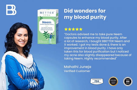 Bbetter Neem 60 Veg Capsules