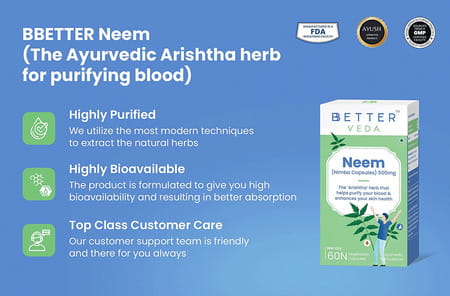 Bbetter Neem 60 Veg Capsules