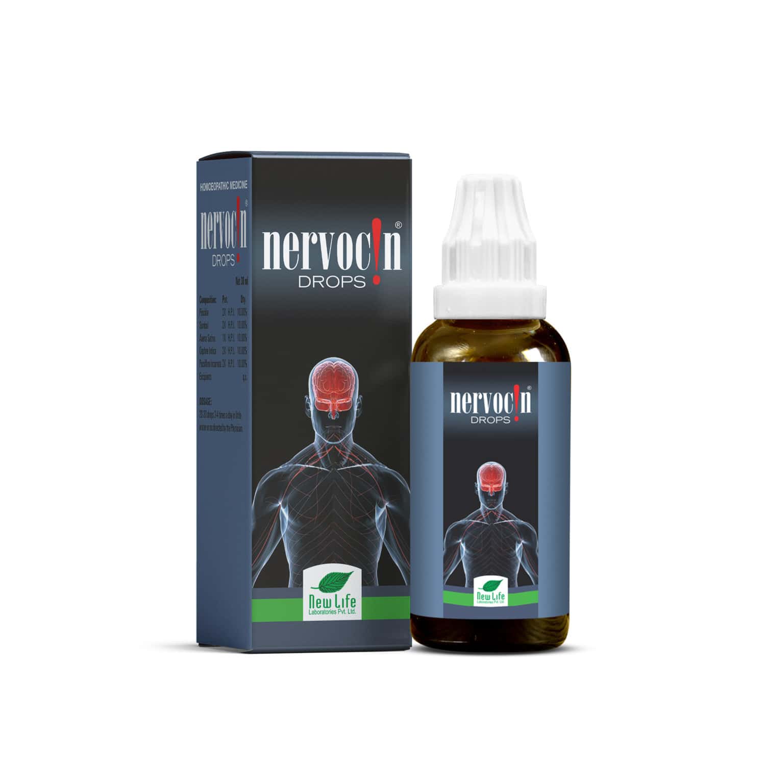New Life Nl Nervocin-drops | 30 Ml