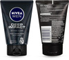 Nivea Men Deep Impact Intense Care Clean With Black Carbon Facewash - 100G