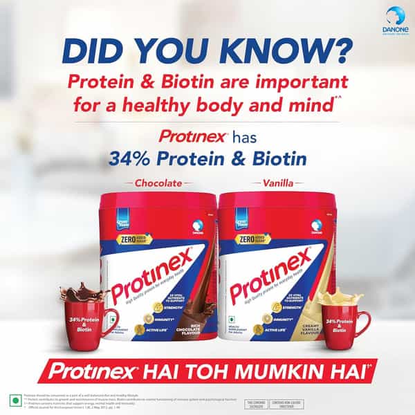 Protinex Creamy Vanilla Flavour | Protein Powder | Box 400 Gm