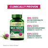 Vlado's Himalayan Organics Milk Thistle Extract | Helps In Cleanse Liver - 60 Veg Capsules