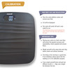 Newnik Pse201 Digital Electronic Personal Scale & Weigh Machine Grey