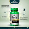 Cipzer Garlic Softgel 60 Capsules | Supports Digestive Health| Immunity & Overall Wellness