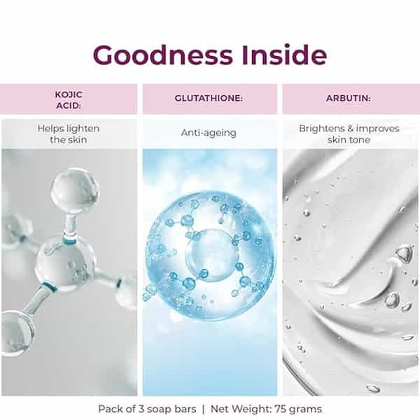 Kozicare Skin Lightening Soap 75Gm (Pack Of 3)