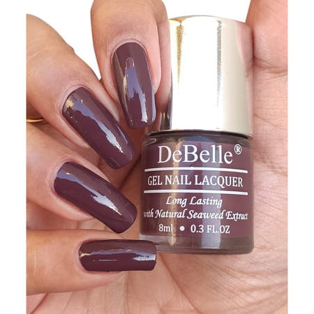 Debelle Gel Nail Polish Gift Seof 2 Plum Toffee | Glamorous Garnet -16 Ml (8ml Each)