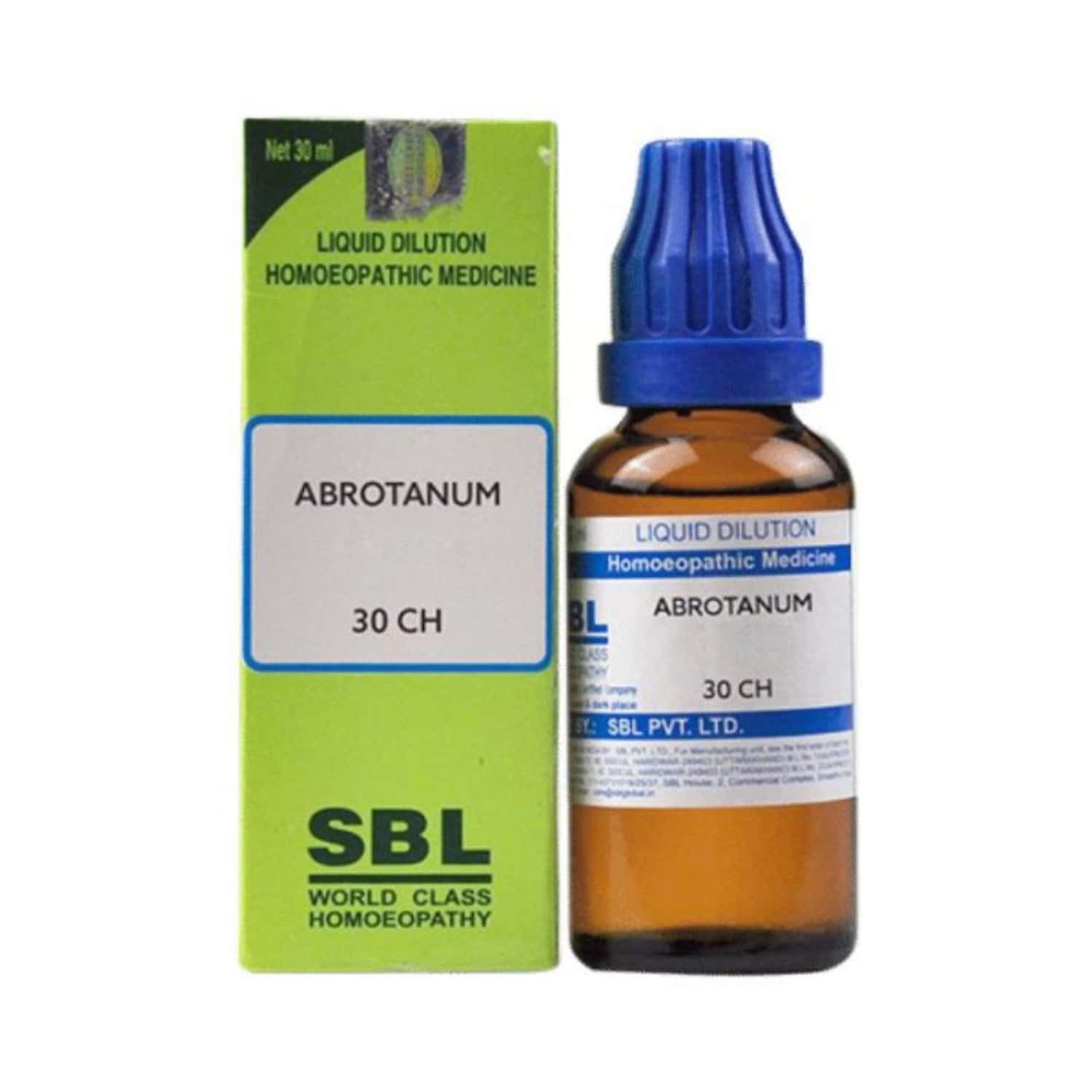 Sbl Abrotanum Dilution 30 Ch 30 Ml Pack Of 2