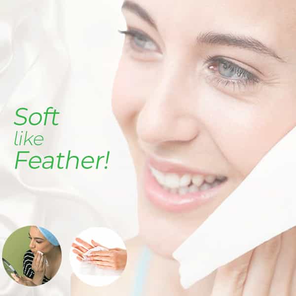 Imvelo Ultra Soft 2 Ply Facial Tissues Box | Pack Of 8 - (100 Pulls 200 Sheets) Home/Office Pack