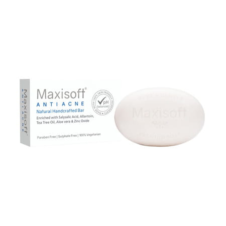 Maxisoft Anti Acne | Natural Handcrafted | Bar | 75 Gm | Pack Of 6