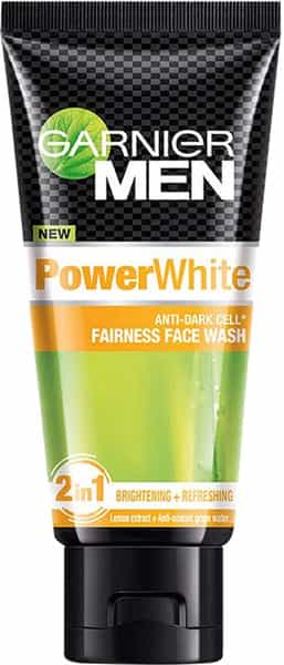 Garnier Men Power White Double Action Face Wash 50 Gm