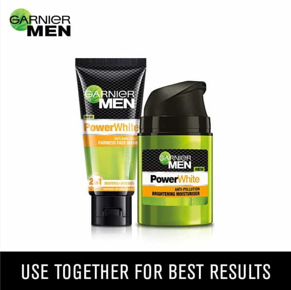 Garnier Men Power White Double Action Face Wash 50 Gm
