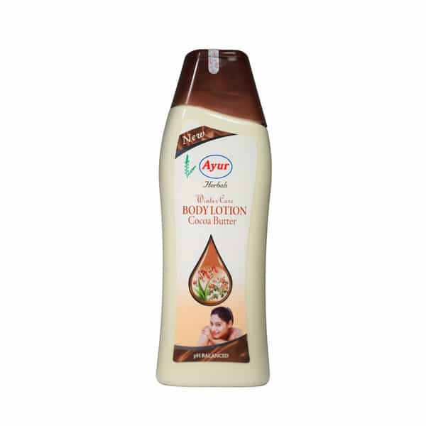 Ayur Herbals Winter Care Body Lotion With Cocoa Butter I Skin Looking Velvety Smooth I Pack 6- 50Ml