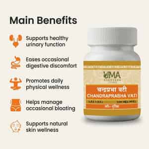 Uma Ayurveda Chandraprabha Vati Ayurvedic Tablets 80 Tab
