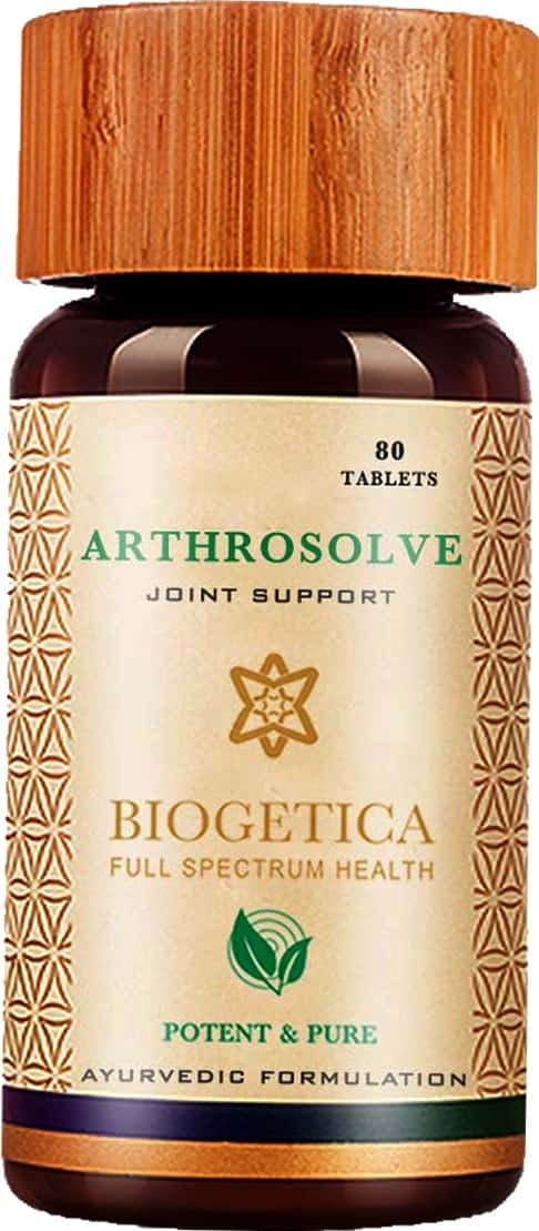 Biogetica Arthrosolve Joint Support Tablets Bottle Of 80