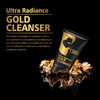 Qraa Men Gold Face Wash With 24k Gold|Deep Cleansing | Anti-Ageing | Skin Brightening Cleanser|100g