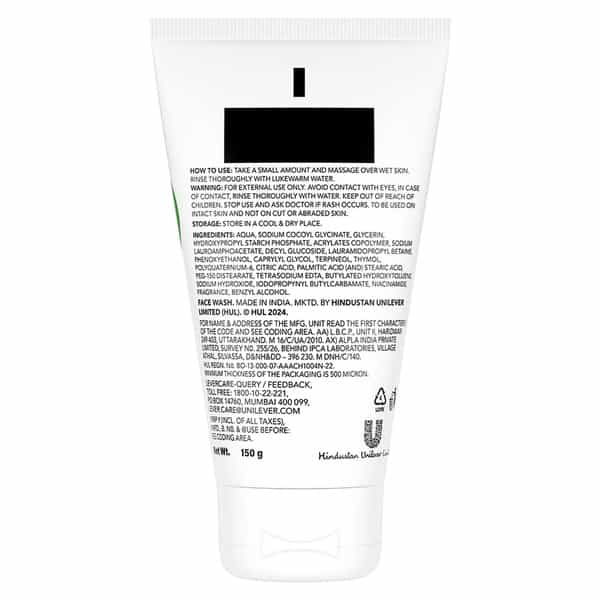 Novology Acne Deep Clearing Cleanser For Acne | Whiteheads | Blackheads Non-Drying (150 G)