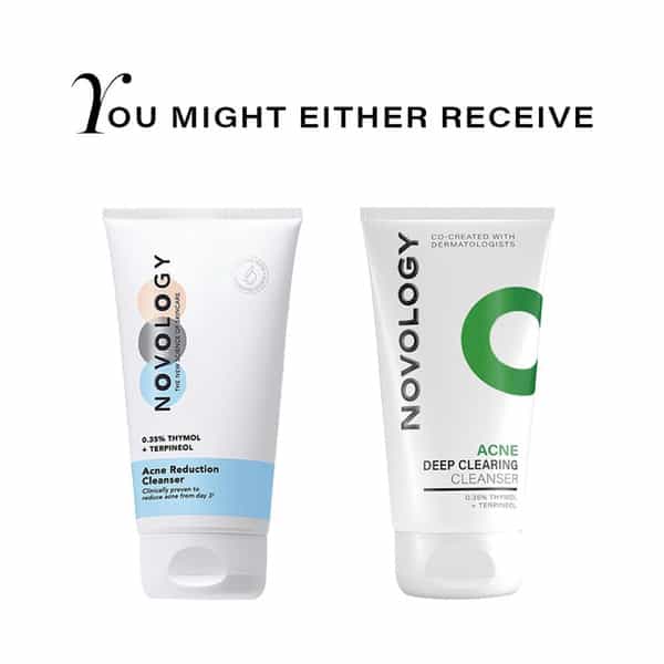 Novology Acne Deep Clearing Cleanser For Acne | Whiteheads | Blackheads Non-Drying (150 G)
