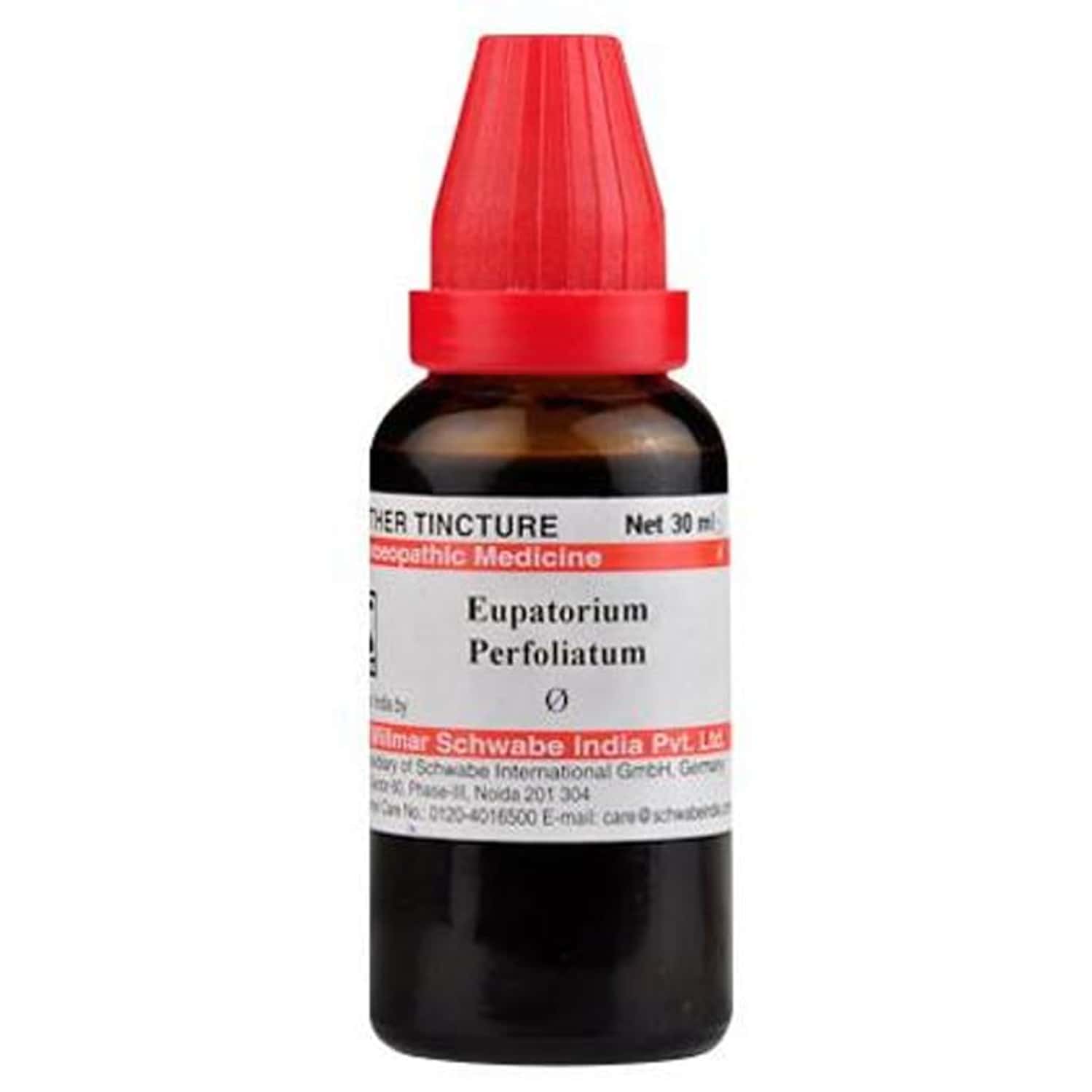 Dr. Willmar Schwabe India Eupatorium Perfoliatum Mother Tincture Q 30 Ml