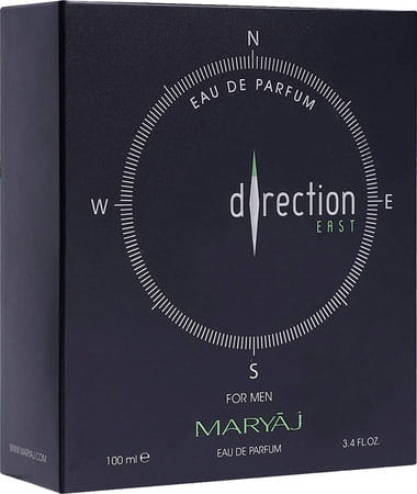 Maryaj Direction East Edp Spicy Perfume 100ml For Men & Ajmal Wisal Deodorant Musky 200ml For Women