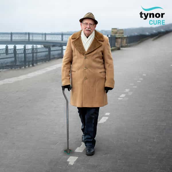 Tynor Walking Stick Trio Grey Universal 1 Unit
