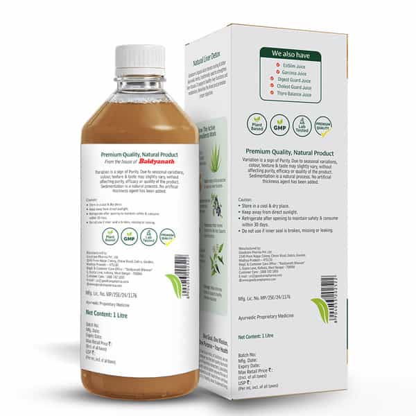 Goodcare Livgood Liver Care Juice 1000Ml | 7 Herbs | Detox | Digestion & Metabolism Support