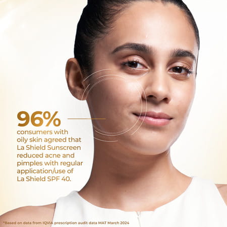 La Shield Sunscreen Gel | Expert Acne Protect | Spf 40 Pa +++ | 50 Gm