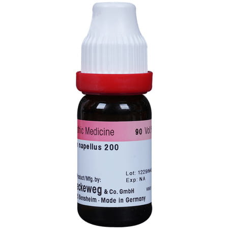 Dr. Reckeweg Aconitum Napellus Dilution 200 Ch 11 Ml