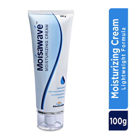 Mankind Moisawave Cream | Lightweight | 72h Moisture Lockdown | For All Skin Type | 100g