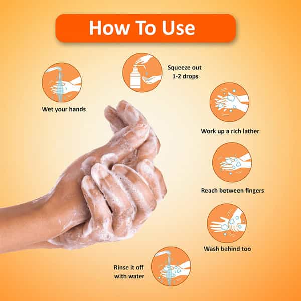 Omeo Calendula Hand Wash Refill Pouch With Aloe Vera & Calendula Extract - 180Ml (Set Of 2)