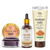 Tnw-Skin & Lip Care Combo Of 3 With Glow Face Serum | Multani Mitti Face Wash & Beetroot Lip Balm