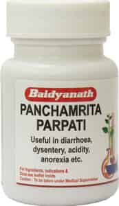 Baidyanath Asli Ayurved Panchamrita Parpati 10 Gm (pack Of 2) For Diarrhoea Dysentery