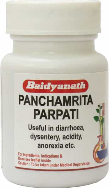 Baidyanath Asli Ayurved Panchamrita Parpati 10 Gm (Pack Of 2) For Diarrhoea Dysentery
