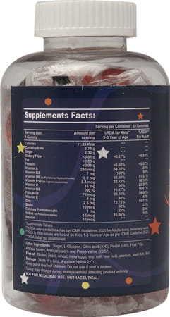 Welocity Booster'S Vitamoo Gummies-13+ Multivitamins & Minerals