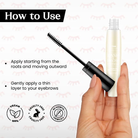 Tnw The Natural Wash Lash & Brow Growth Oil | Biotin & Rosemary For Fuller Hair 12 Ml