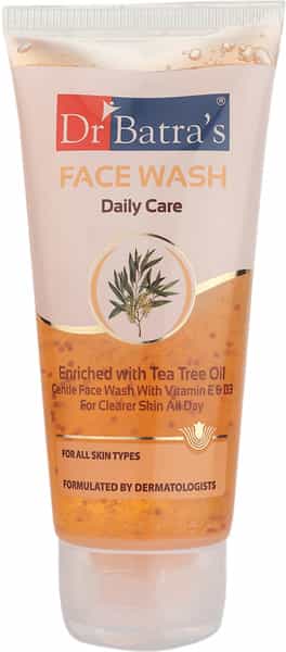 Dr Batra's Face Wash Daily Care Enriched With Tea Tree Oil - 50 Gm