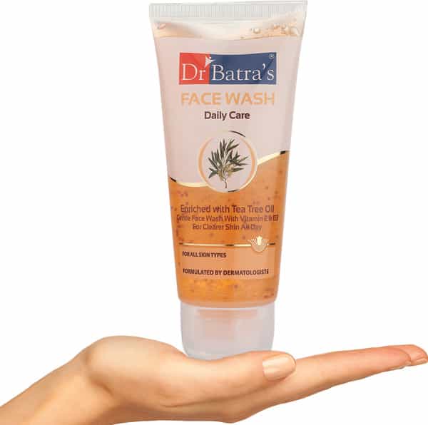 Dr Batra's Face Wash Daily Care Enriched With Tea Tree Oil - 50 Gm