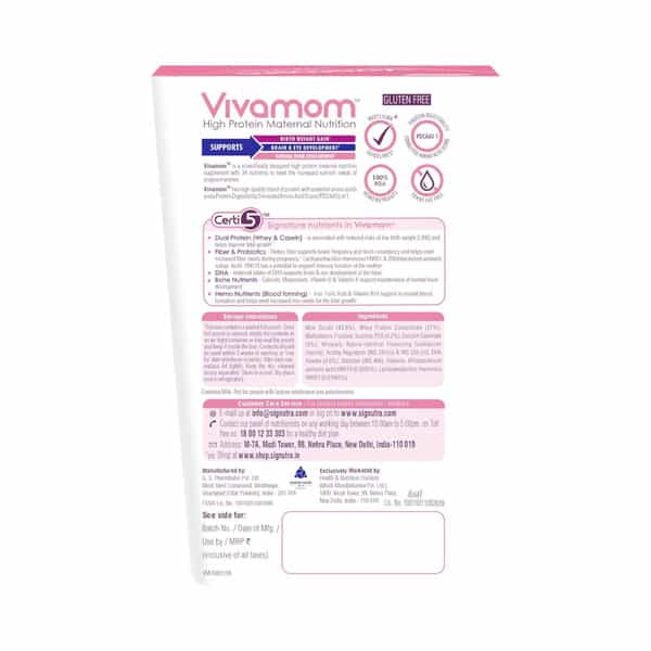 Vivamom Chocolate Flavour | Maternal Nutrition Powder | Box Of 400 Gm