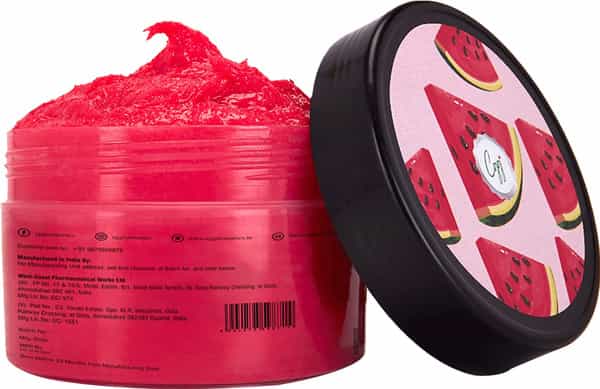 Cgg Cosmetics Watermelon Sugar Exfoliating Body Scrub For Soft & Glowing Skin - 250Gm