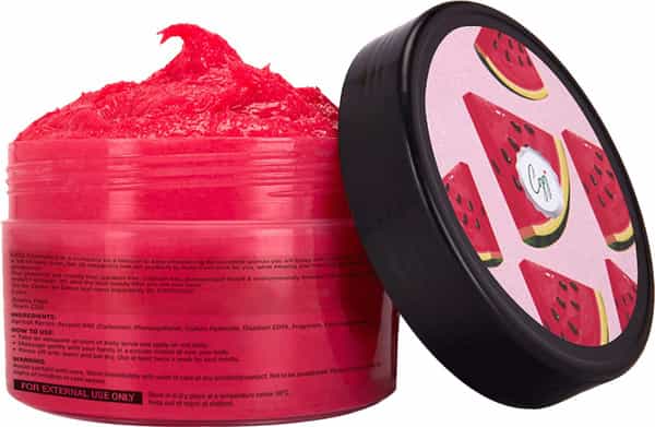 Cgg Cosmetics Watermelon Sugar Exfoliating Body Scrub For Soft & Glowing Skin - 250Gm